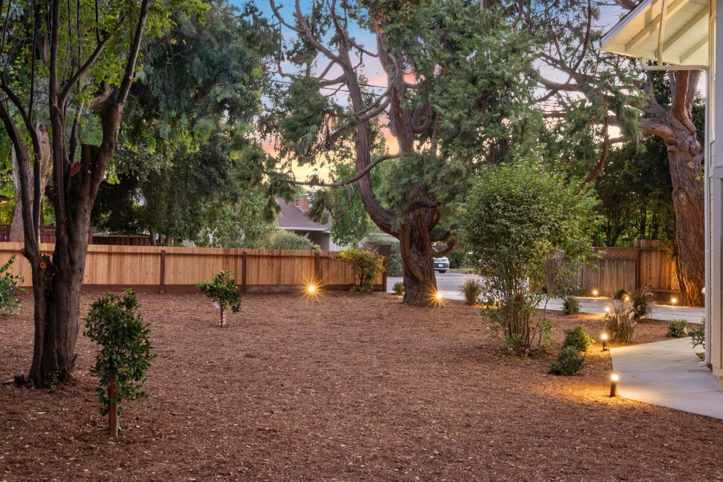 1587 Valota Road Redwood City, CA 94061 - Photo 41 of 42 a view of backyard with trees