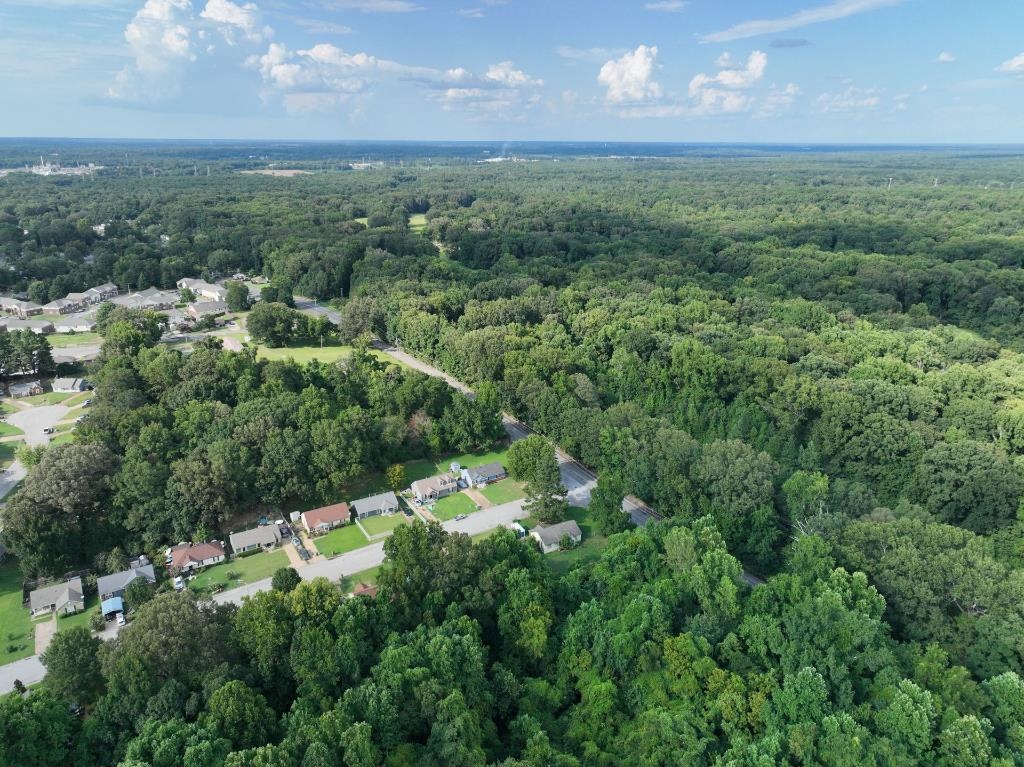 Range Line Road Memphis, TN 38127 - Photo 4 of 25 Aerial view of property and surrounding area with a forest