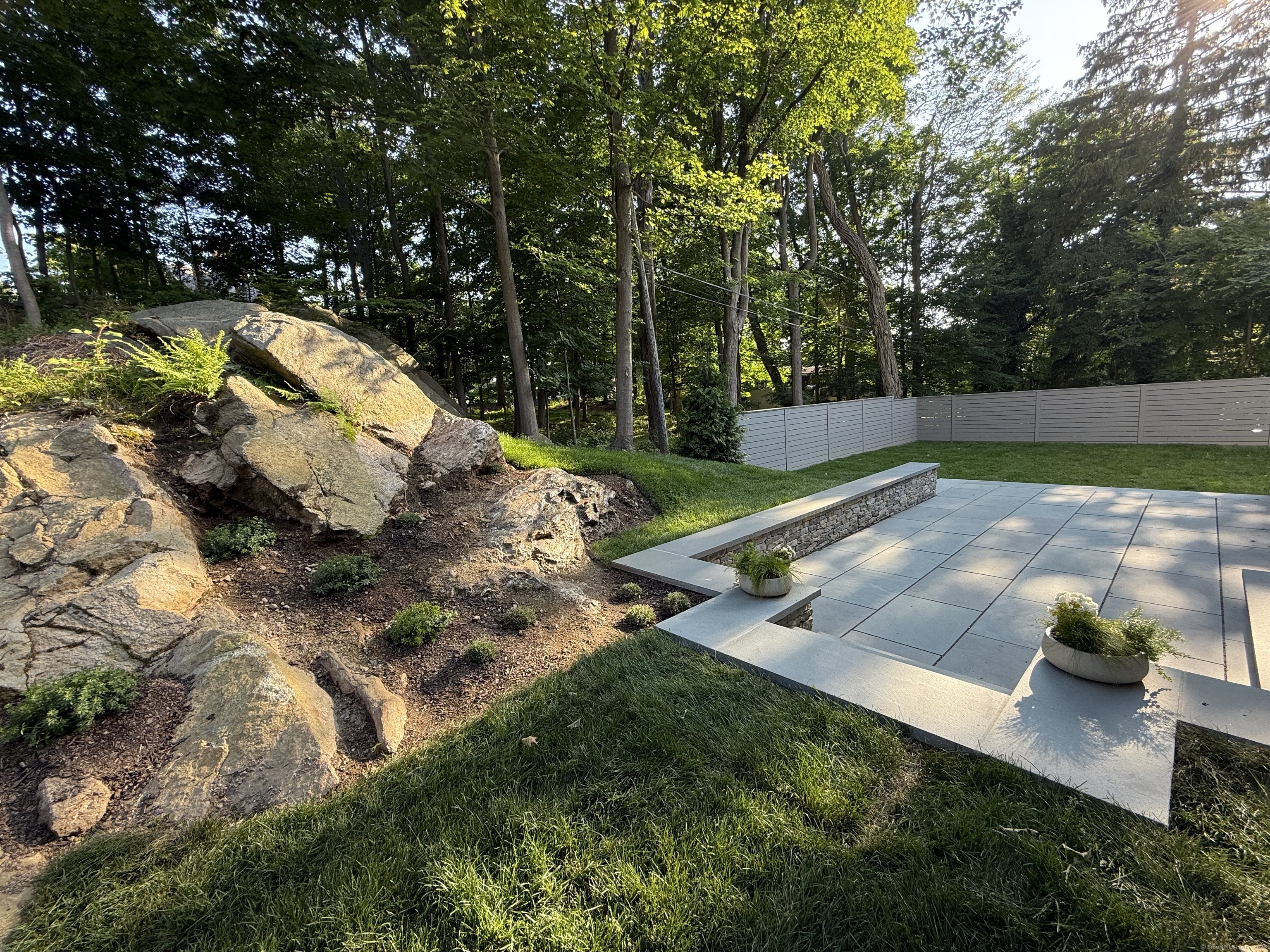 171 Compo Road South Westport, CT 06880 - Photo 32 of 39 a view of a backyard with trees