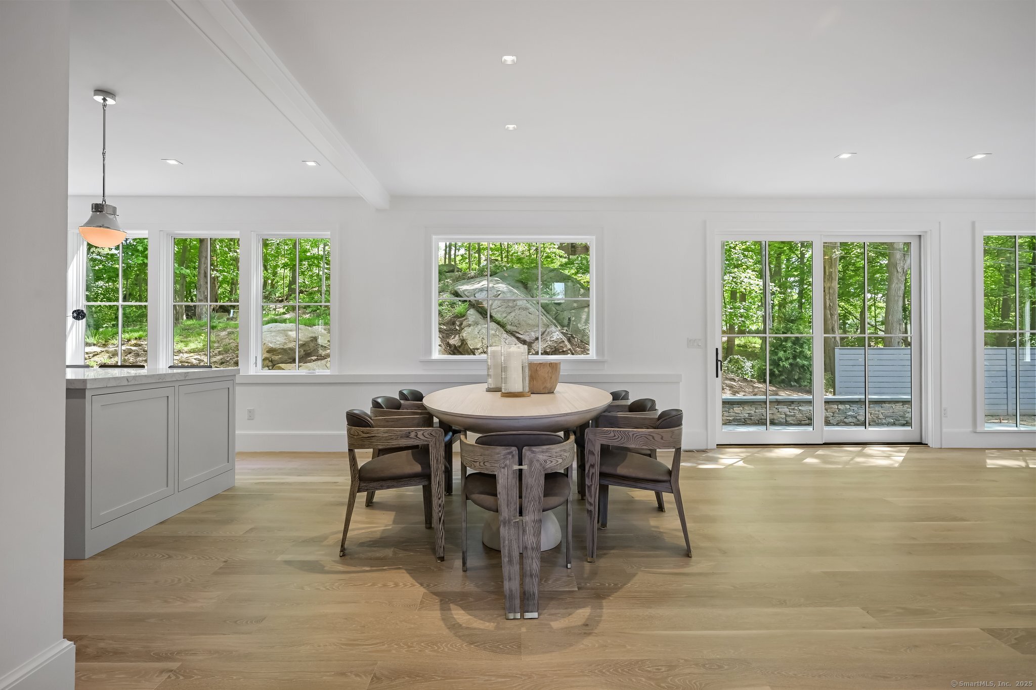 171 Compo Road South Westport, CT 06880 - Photo 8 of 39 a view of a dining room with furniture window and outside view