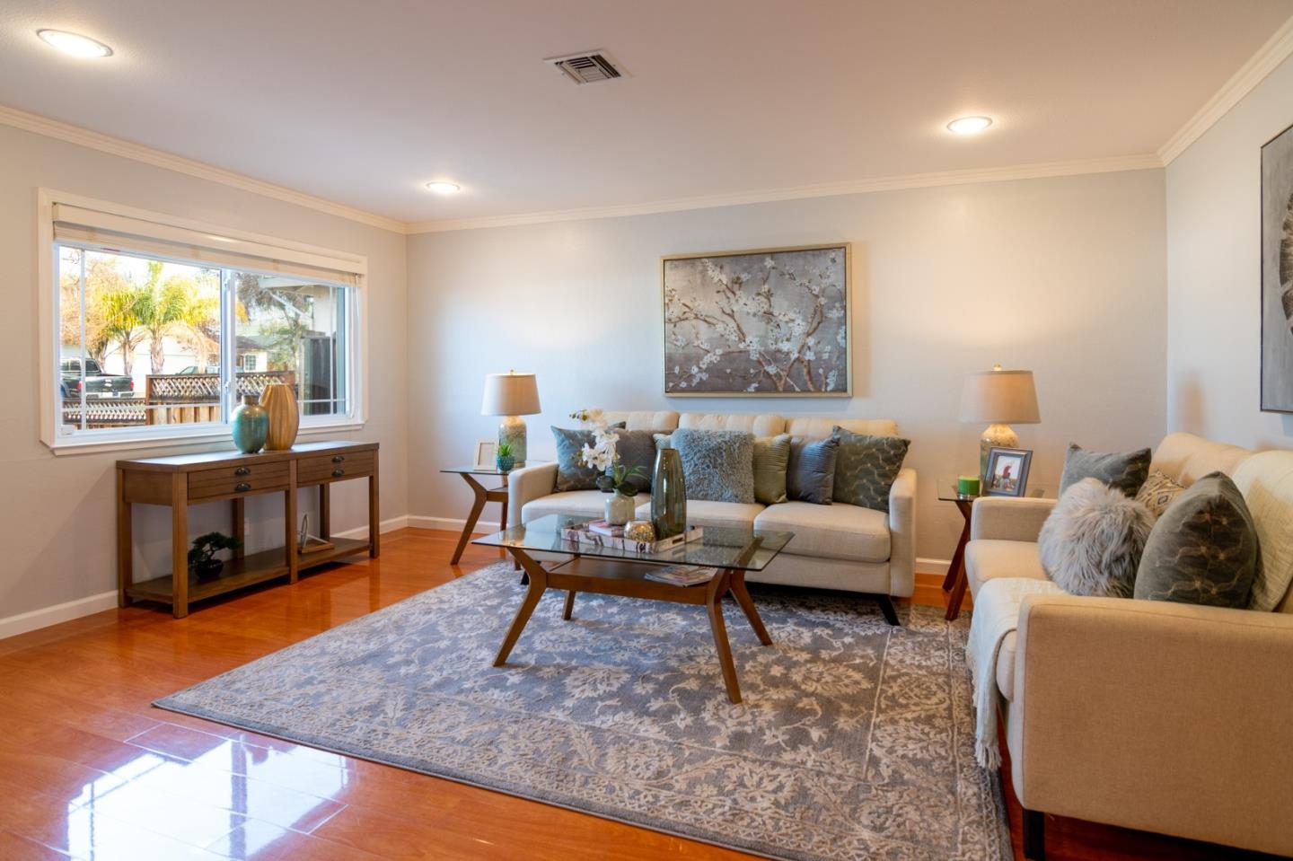 464 Greathouse Drive Milpitas, CA 95035 - Photo 5 of 27 a living room with furniture and a rug