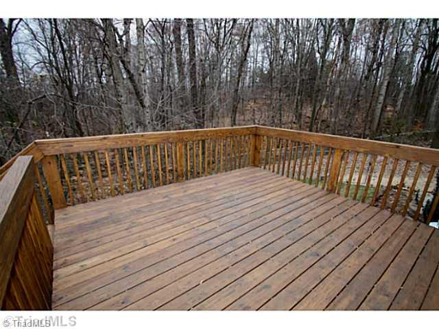 436 Farmstead Road Winston-Salem, NC 27107 - Photo 16 of 21 Patio/Deck. Relax on enjoy morning coffee or dinner on your private deck that backs to woods. PEACE and SERENITY!