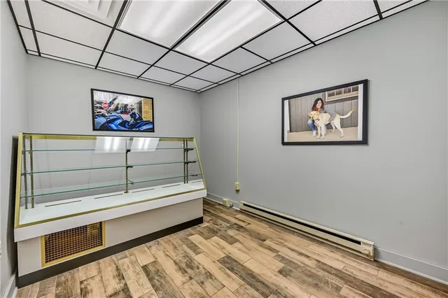 a view of room with window and couch