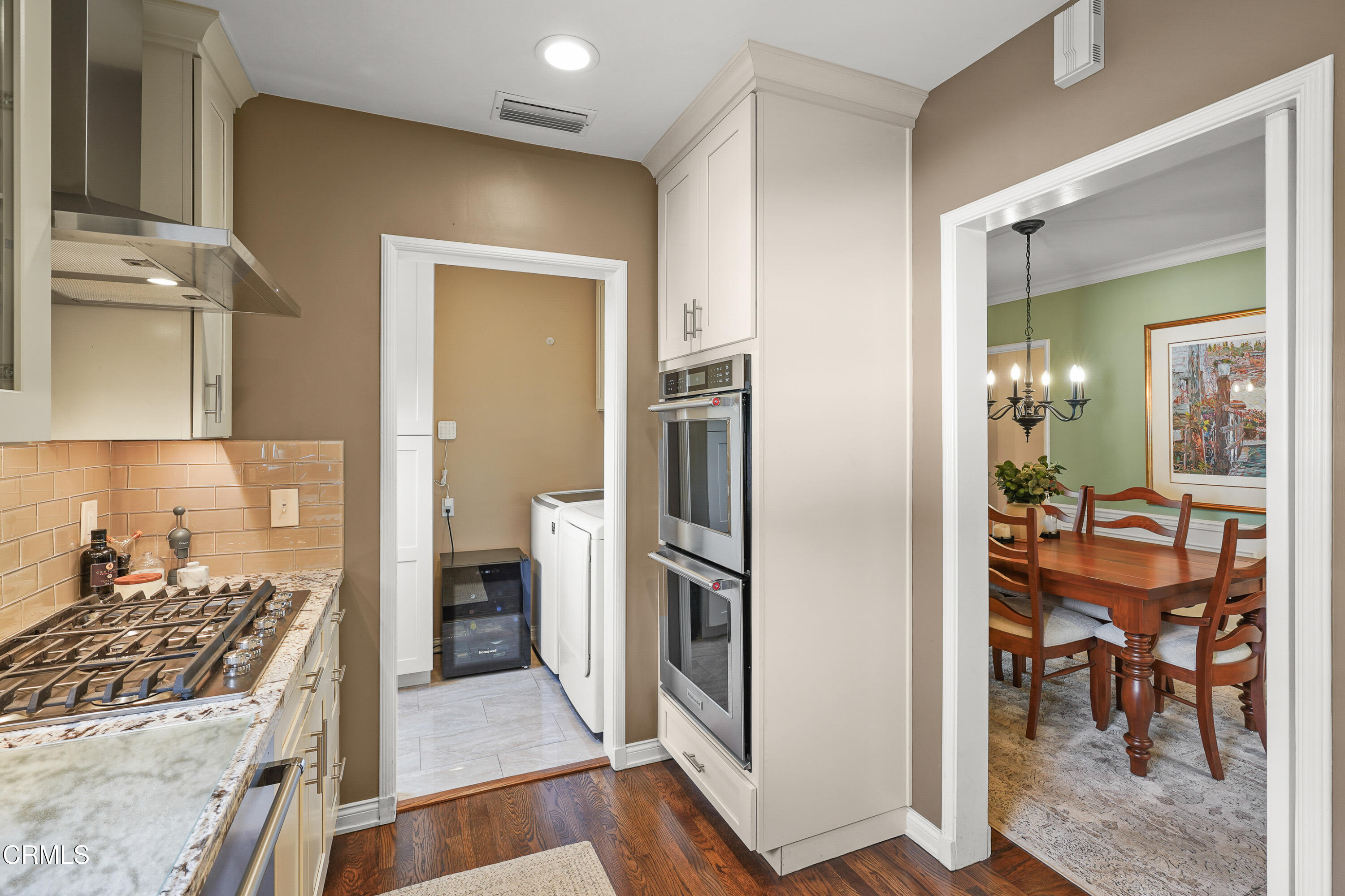 367 Northcliff Road Pasadena, CA 91107 - Photo 11 of 39 a kitchen with stainless steel appliances granite countertop a refrigerator and a stove top oven