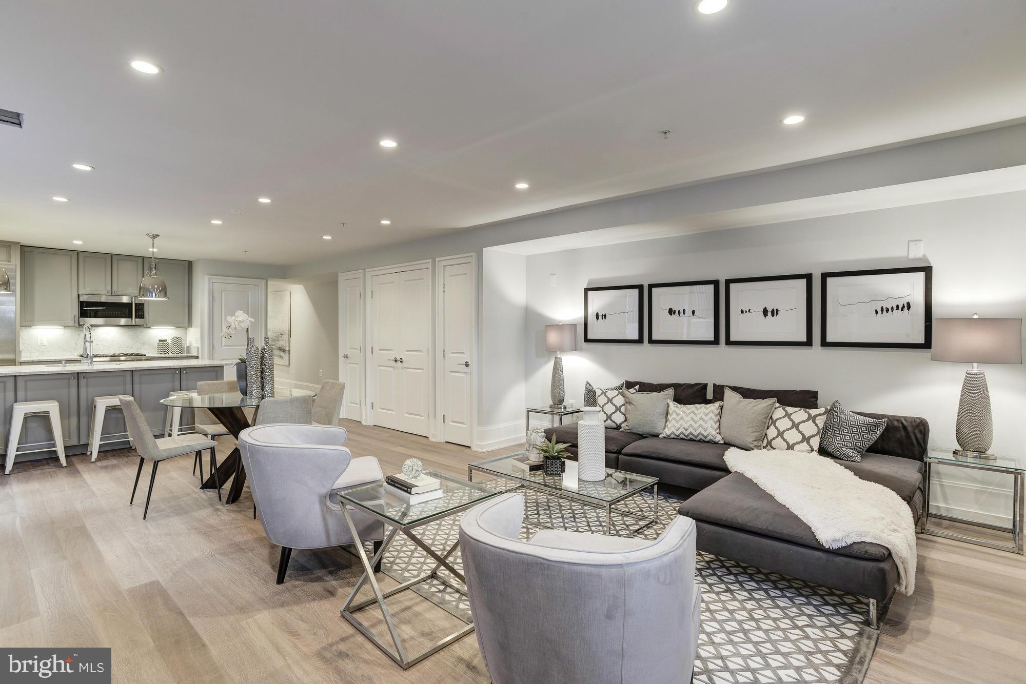 1734 R Street Northwest, Unit 1 Washington, DC 20009 - Photo 13 of 14 Open and Airy Floor Plan