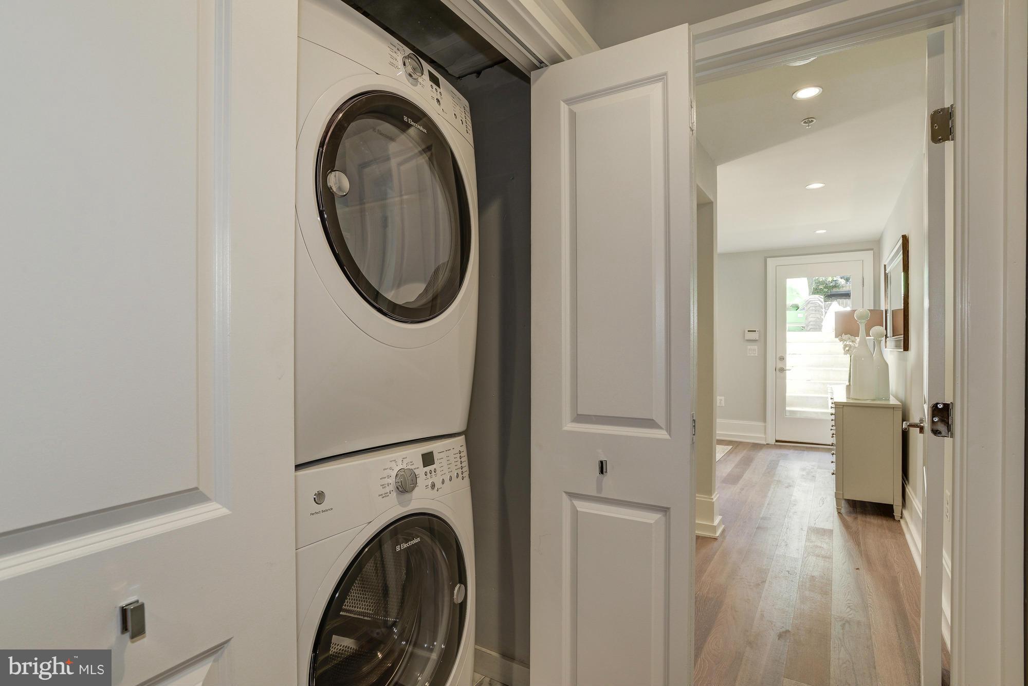 1734 R Street Northwest, Unit 1 Washington, DC 20009 - Photo 12 of 14 Electrolux Washer and Dryer