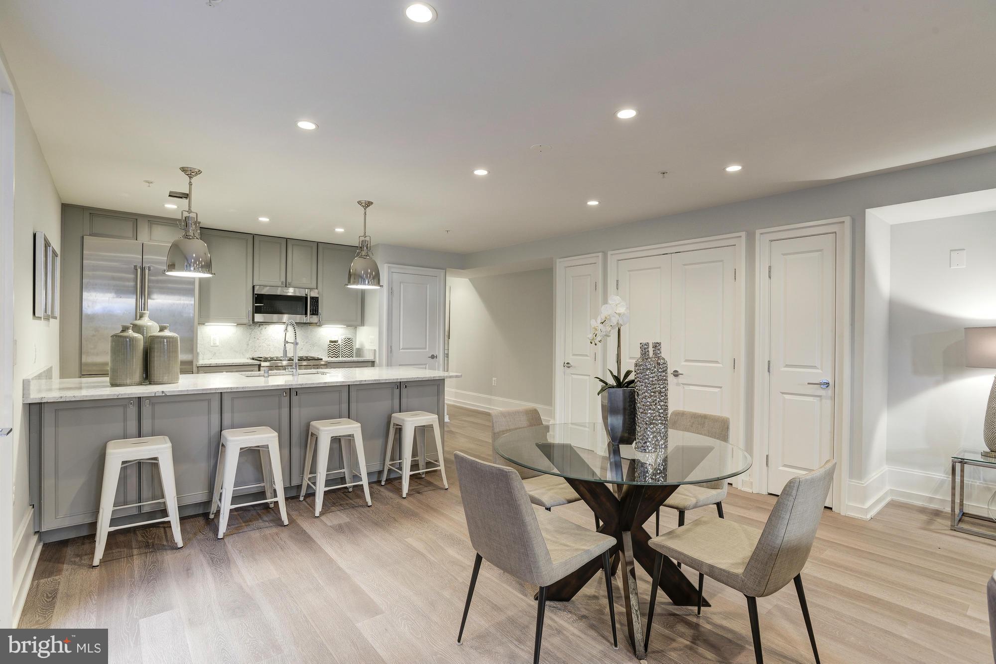 1734 R Street Northwest, Unit 1 Washington, DC 20009 - Photo 5 of 14 Open Plan Living and Dining