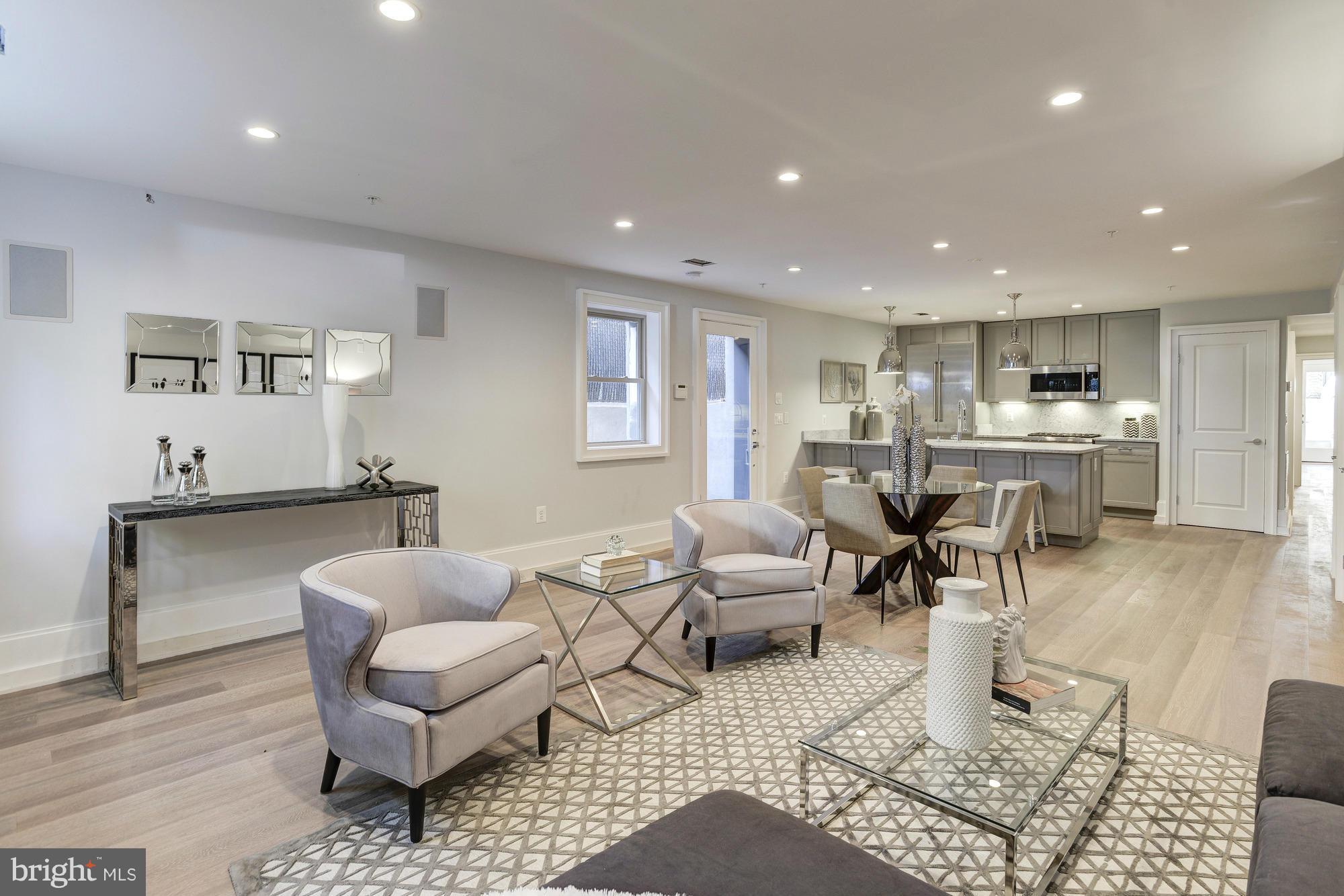 1734 R Street Northwest, Unit 1 Washington, DC 20009 - Photo 14 of 14 Open and Airy Floor Plan