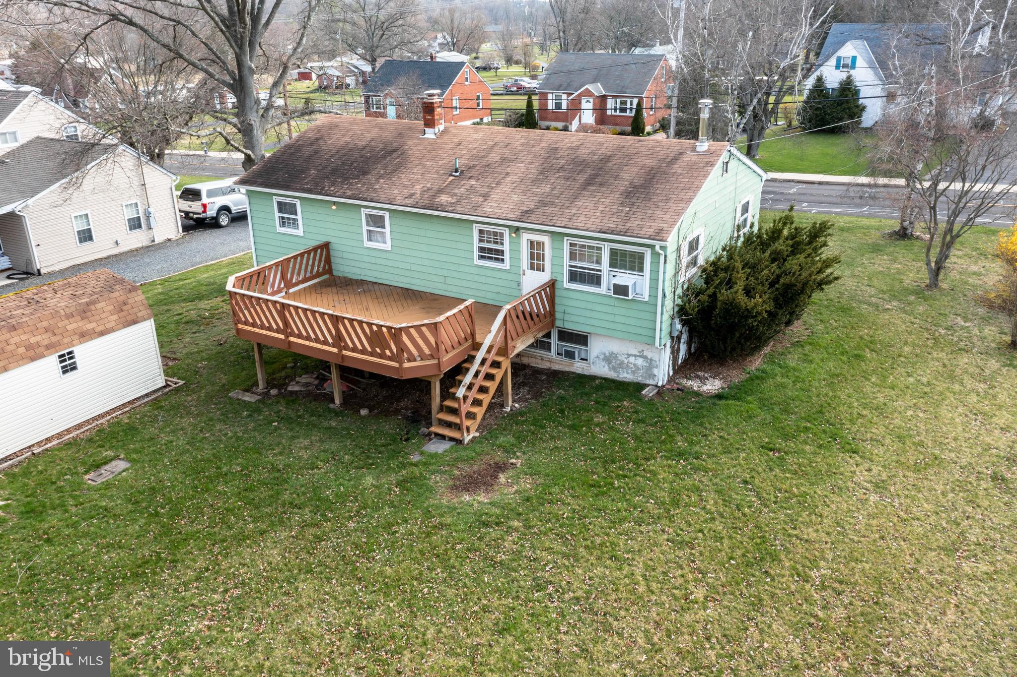 2030 Allentown Road Quakertown, PA 18951 - Photo 20 of 26 Back of home view with deck