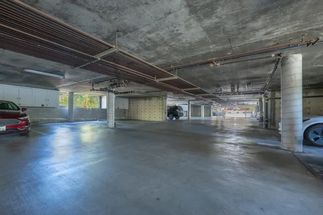 a view of a parking space