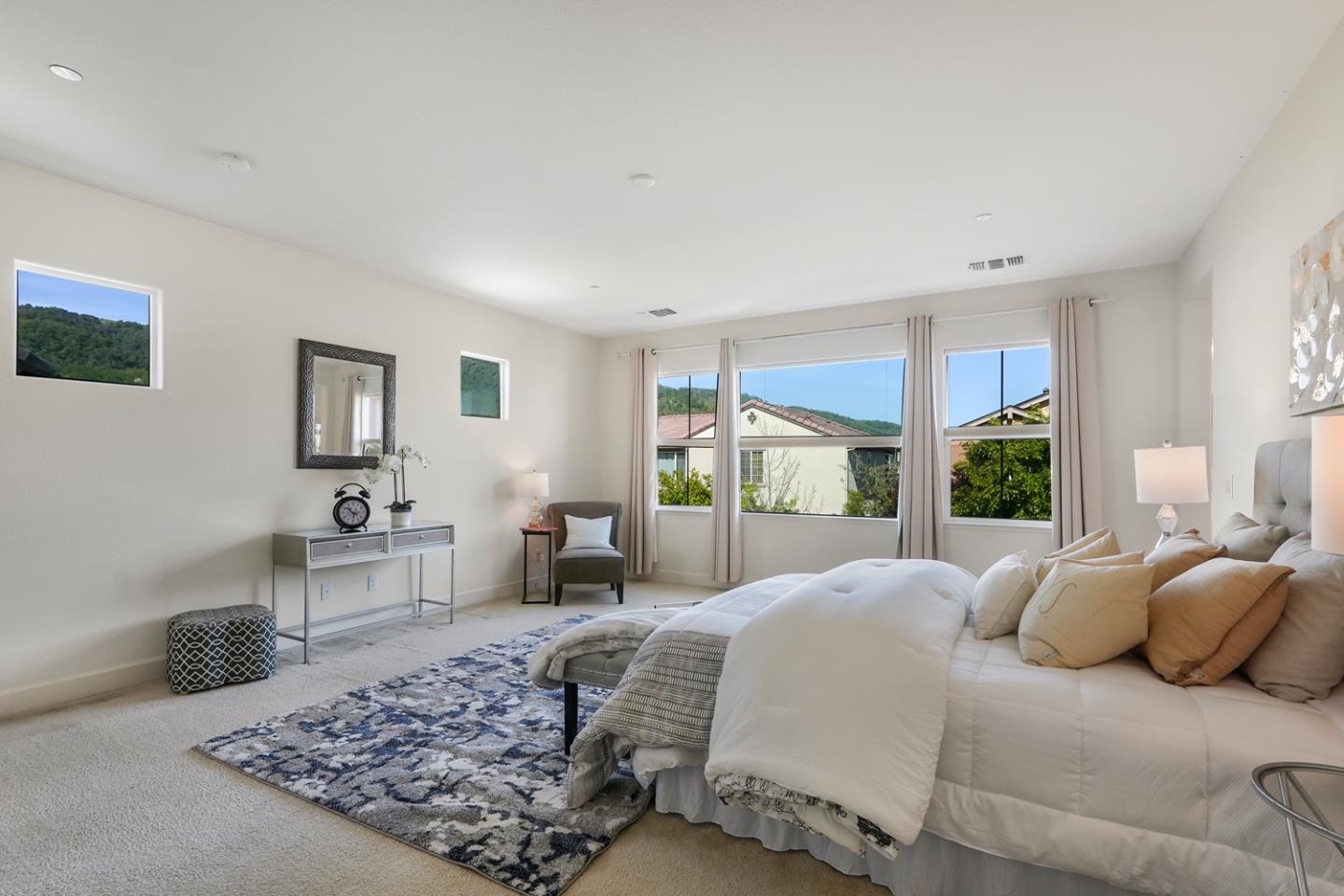 1237 Viognier Way Gilroy, CA 95020 - Photo 36 of 47 a large bedroom with a large bed and a window