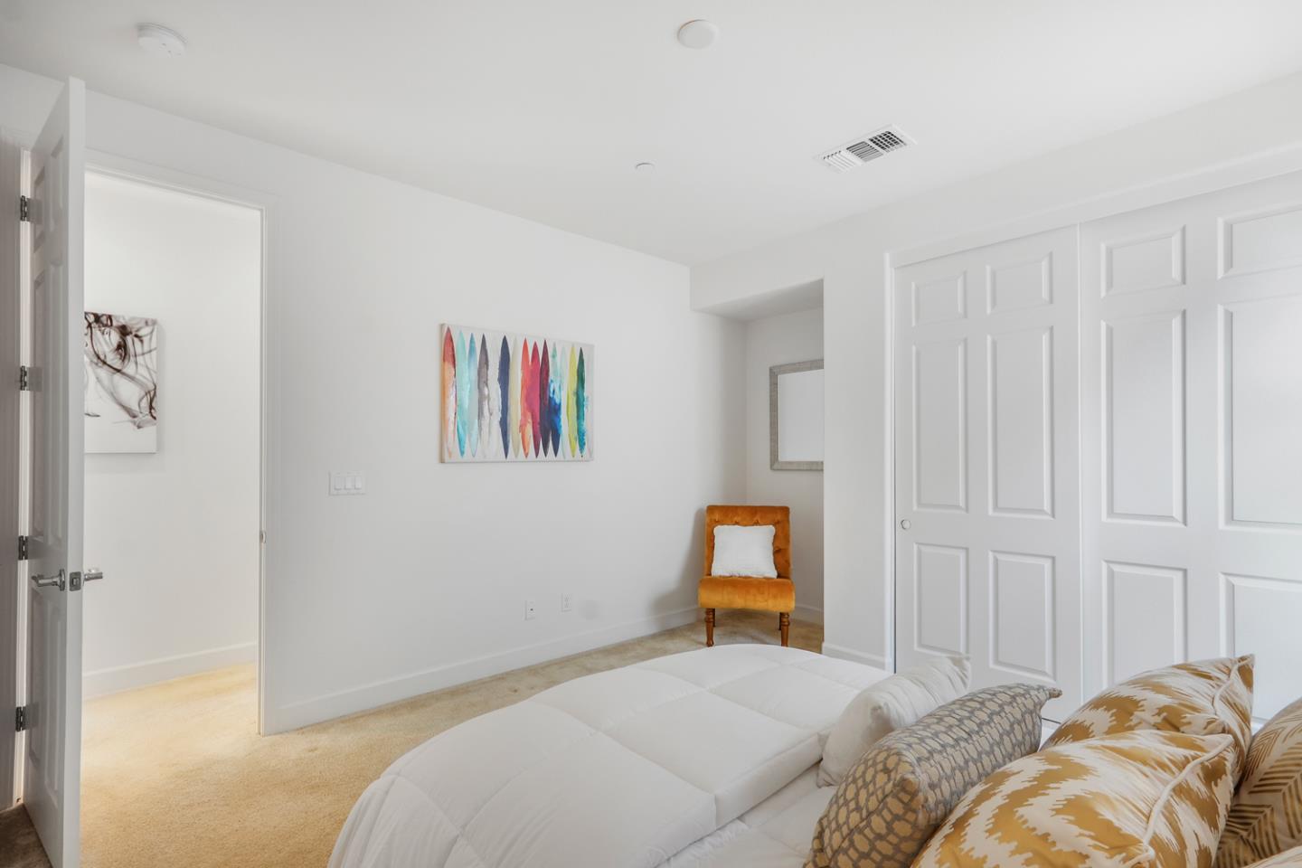 1237 Viognier Way Gilroy, CA 95020 - Photo 38 of 47 a bedroom with a bed and a couch