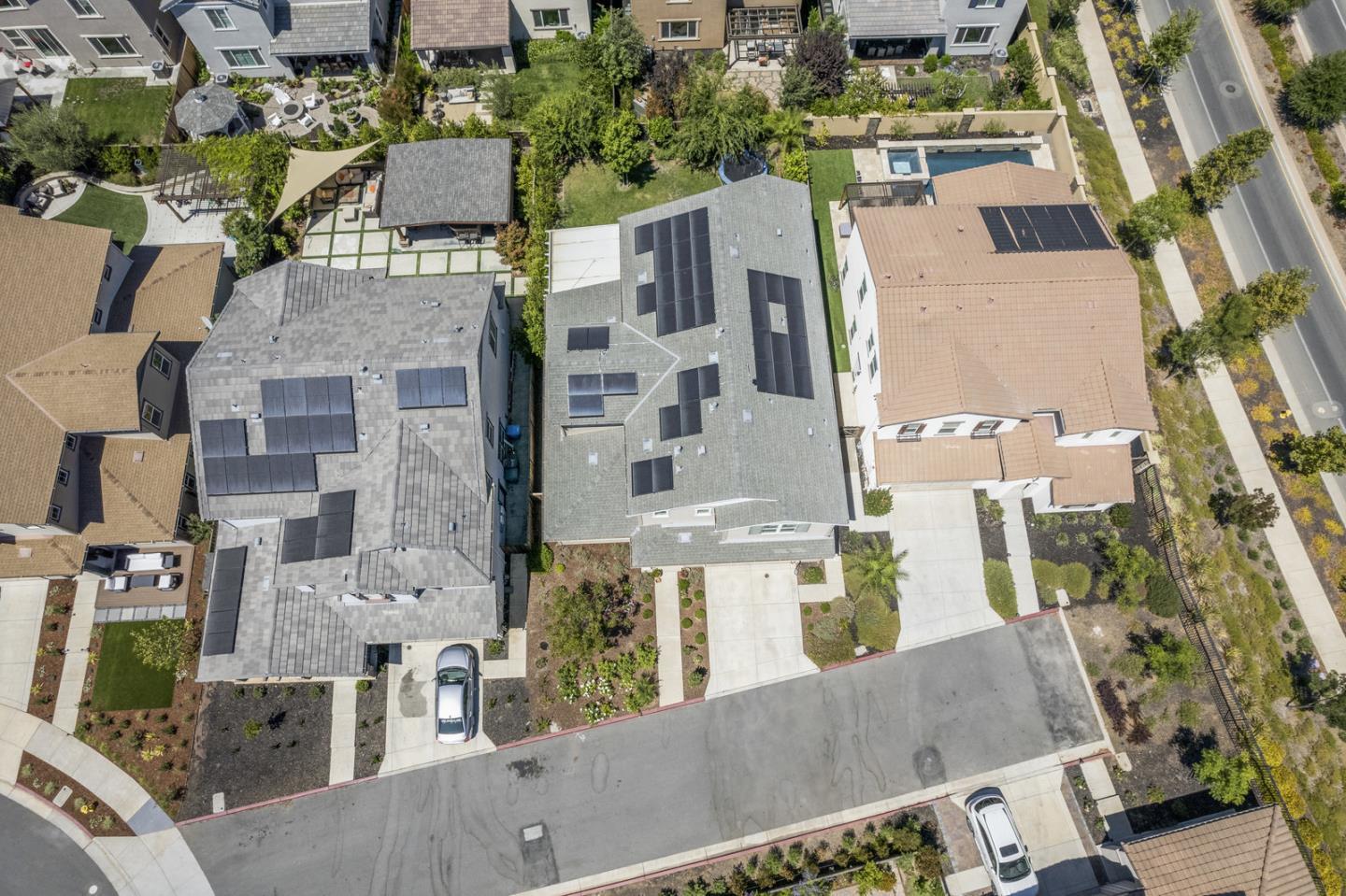 1237 Viognier Way Gilroy, CA 95020 - Photo 4 of 47 aerial view of residential houses with outdoor space