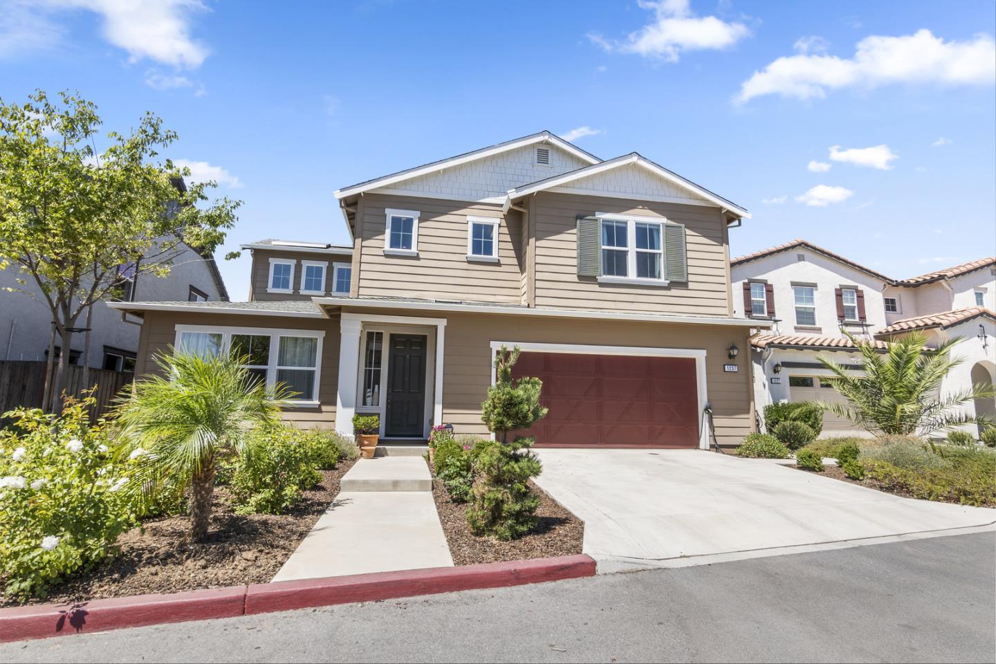 1237 Viognier Way Gilroy, CA 95020 - Photo 5 of 47 a front view of a house with garden