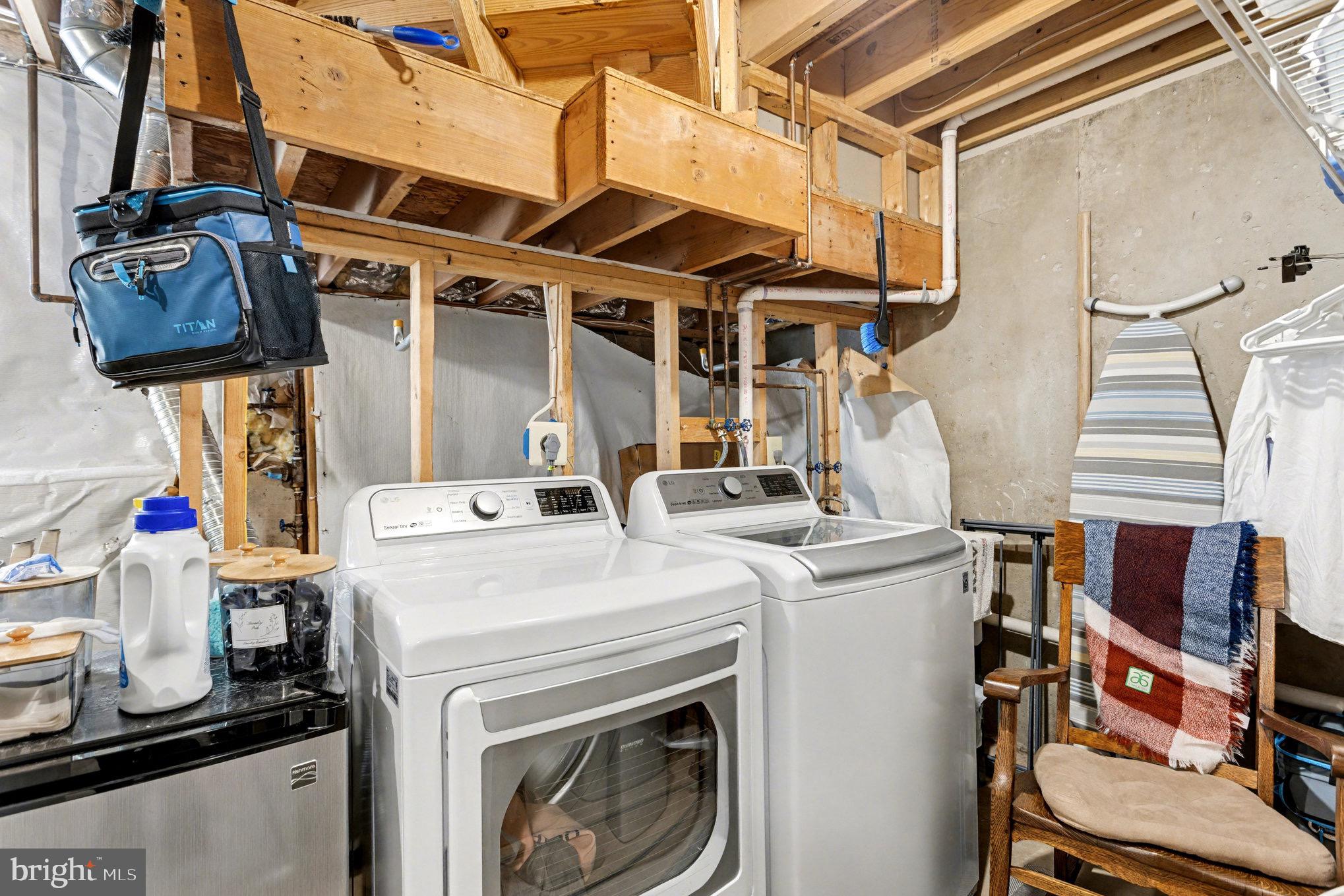 1161 Double Chestnut Court Curtis Bay, MD 21226 - Photo 21 of 32 Lower Level Laundry + Storage Room (not pictured)