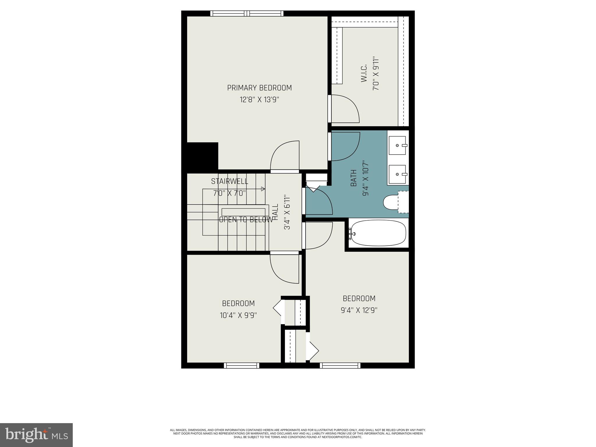 1161 Double Chestnut Court Curtis Bay, MD 21226 - Photo 31 of 32 Floor Plan - Upper Level