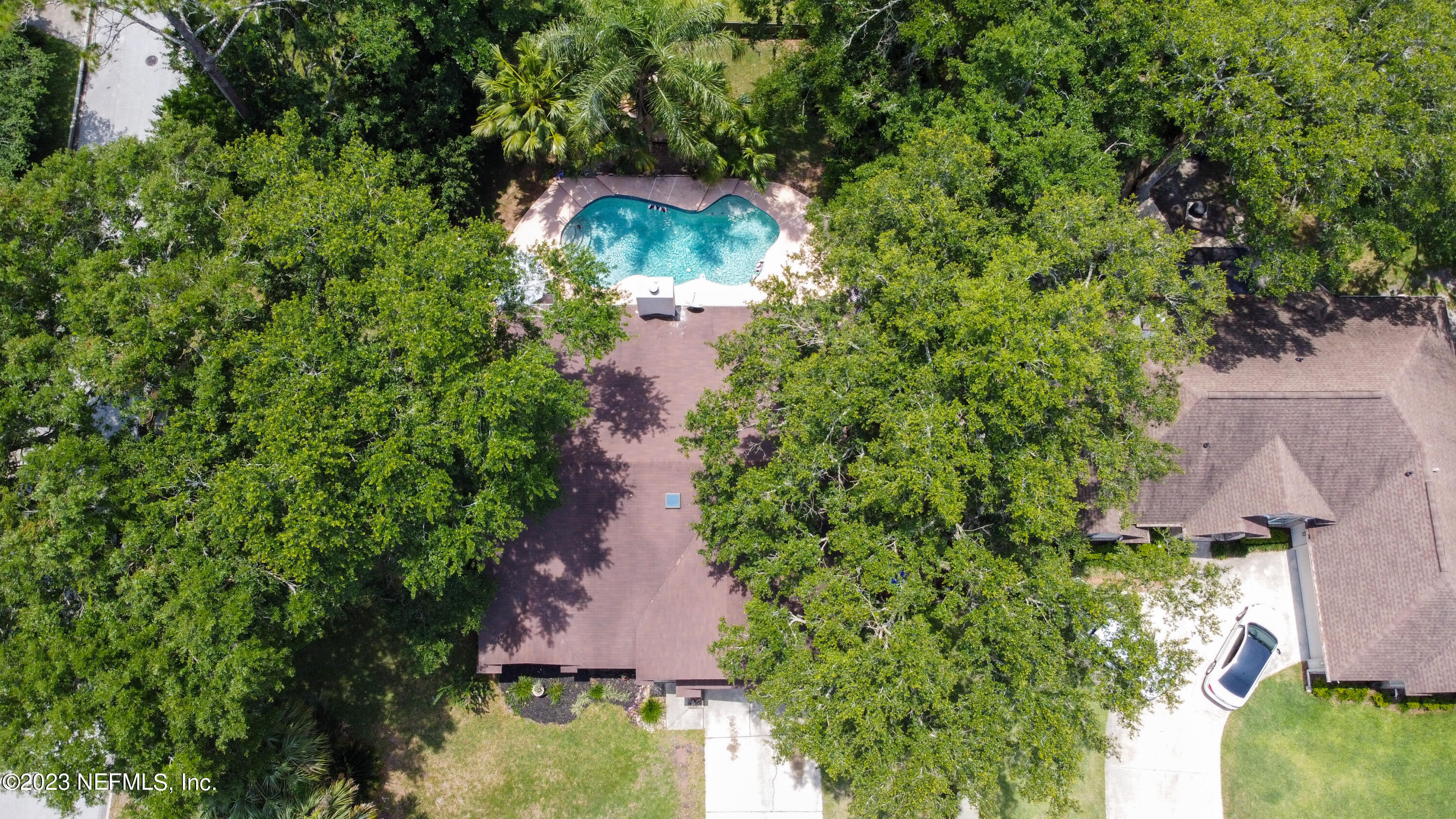 644 Hummingbird Court St. Johns, FL 32259 - Photo 28 of 36 an aerial view of a house with a yard