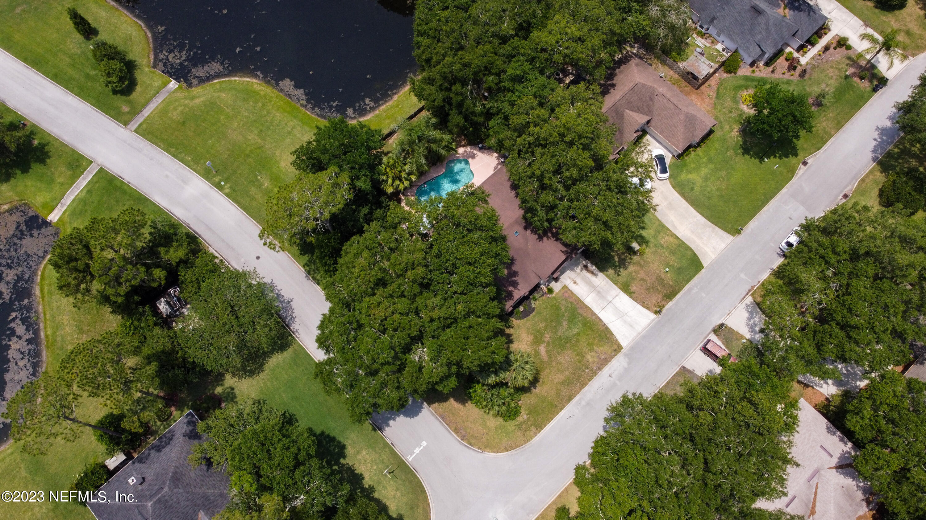 644 Hummingbird Court St. Johns, FL 32259 - Photo 32 of 36 an aerial view of a house