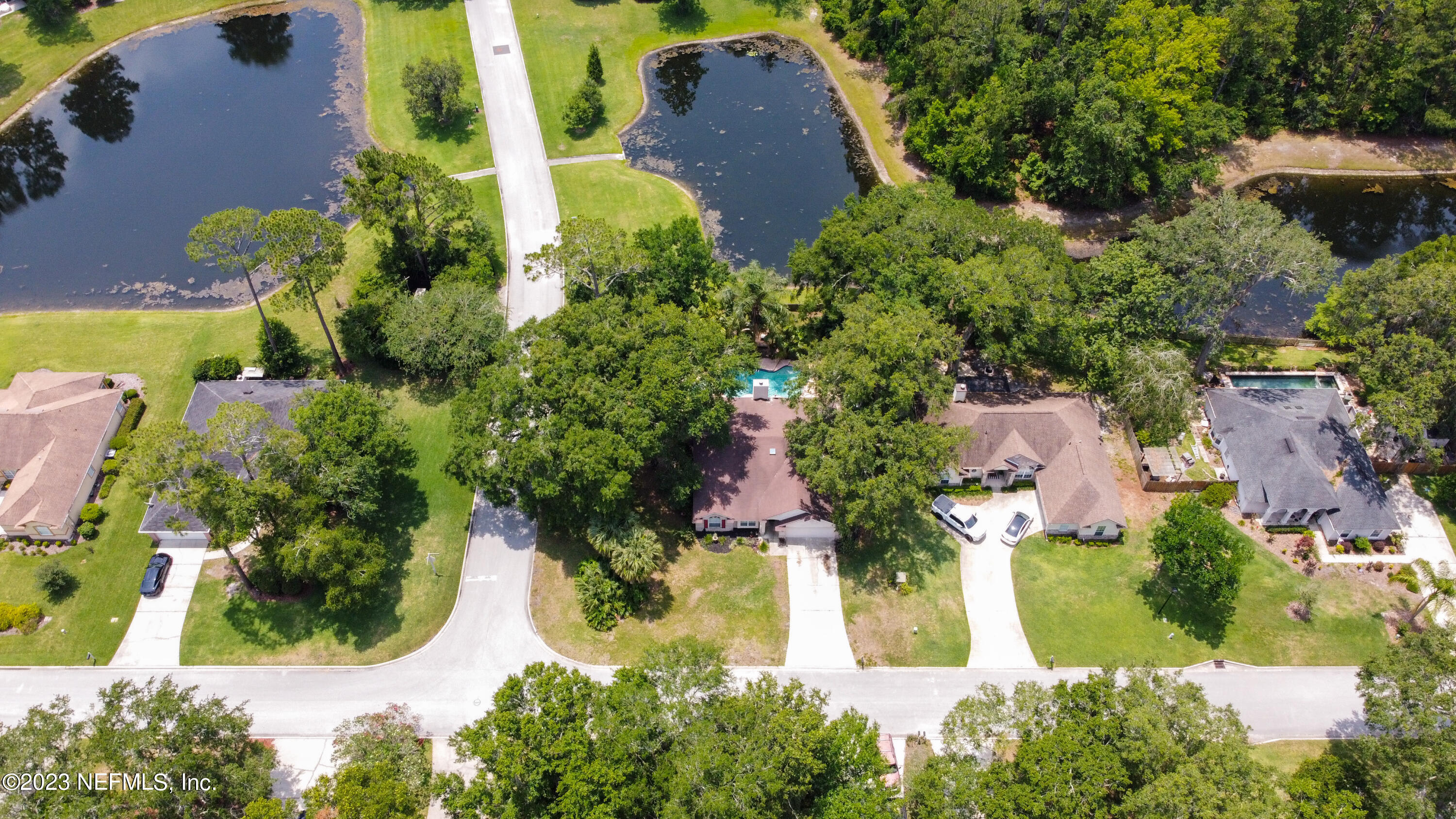 644 Hummingbird Court St. Johns, FL 32259 - Photo 34 of 36 an aerial view of a house