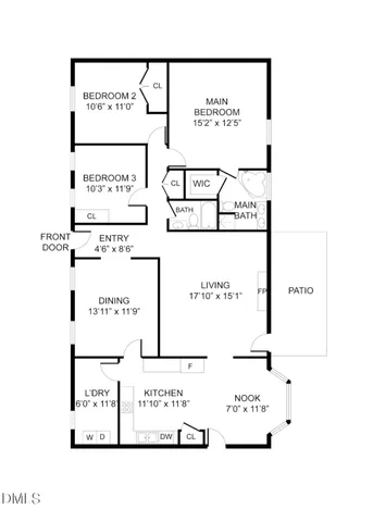 a house with trees in front of it