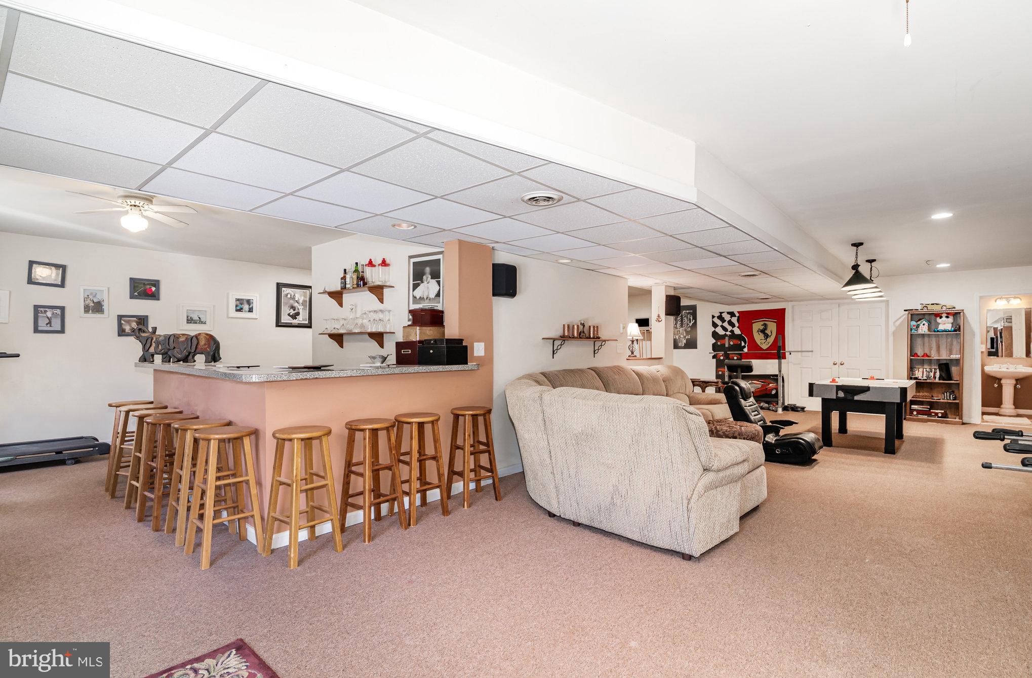 7 Beverly Court Carlisle, PA 17015 - Photo 20 of 25 Spacious, inviting basement entertainment area.