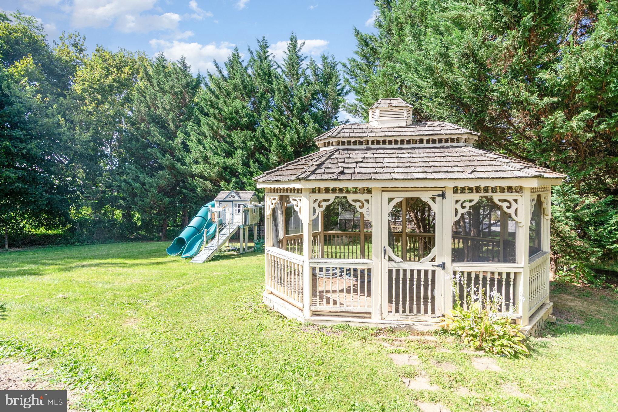 7 Beverly Court Carlisle, PA 17015 - Photo 25 of 25 Charming gazebo beside a playful slide.