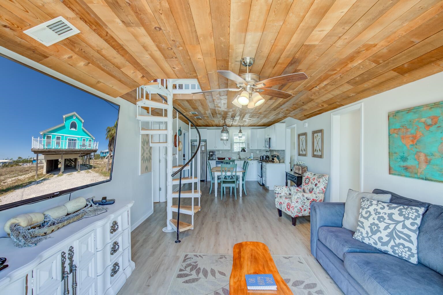 564 Our Road Gulf Shores, AL 36542 - Photo 7 of 44 Living room Kitchen combo