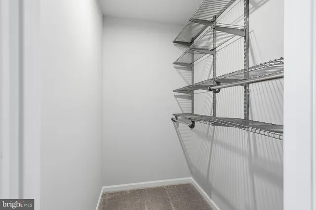 a view of walk in closet