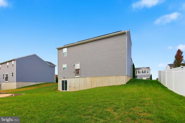 a view of outdoor space and yard