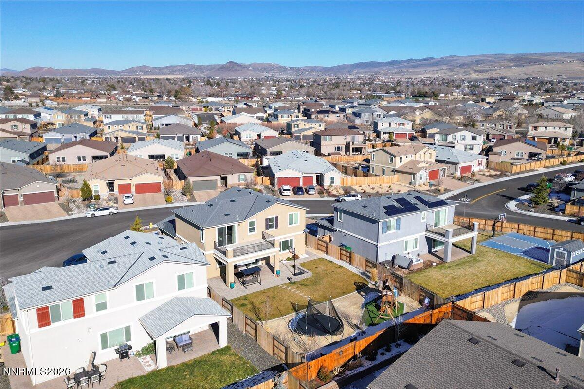2139 Roaring Fork Court Sparks, NV 89436 - Photo 35 of 42 an aerial view of residential houses with outdoor space
