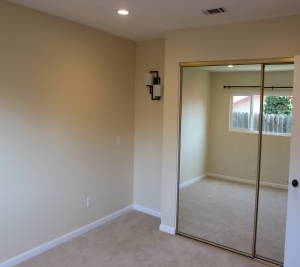 1451 Brook Road San Marcos, CA 92069 - Photo 11 of 24 2nd view of master bedroom showing dressing area to left of the closet and built-in ceiling lights.