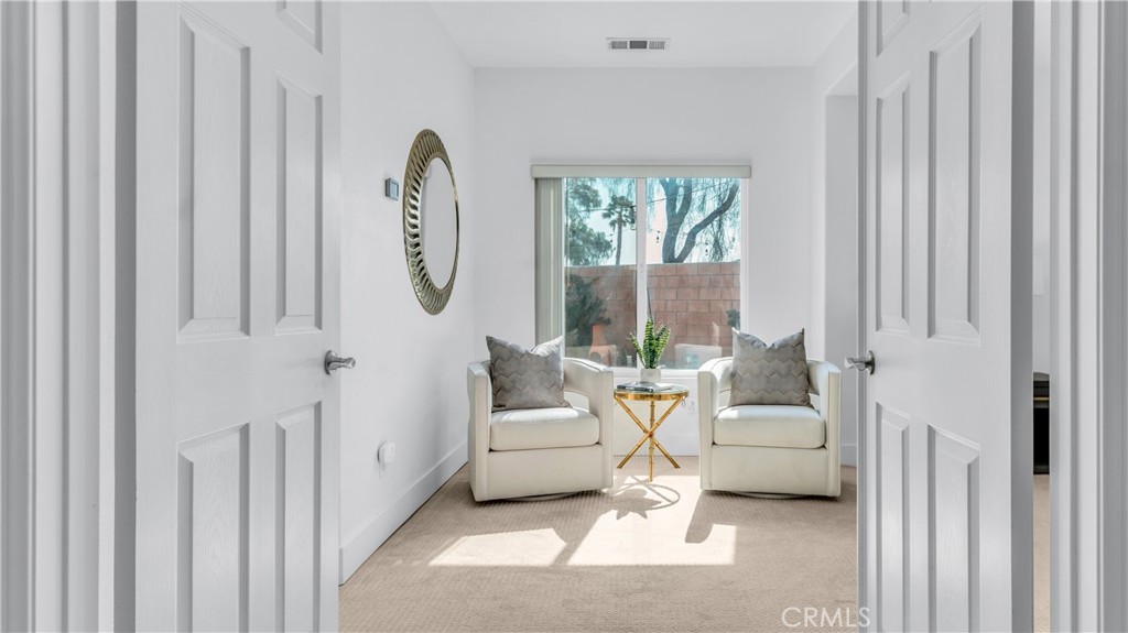 1171 Palmas Ridge Palm Springs, CA 92262 - Photo 23 of 75 Private sitting area in Primary bedroom which you enter through grand double doors.