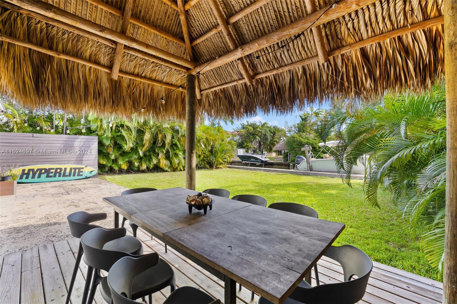 1310 Cleveland Road Miami Beach, FL 33141 - Photo 24 of 33 a view of yard with swimming pool and green space