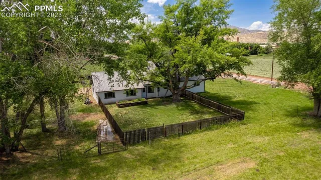a view of a city with an ocean