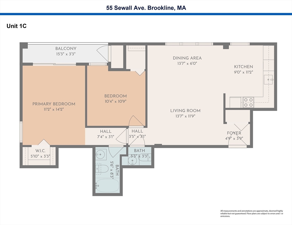 55 Sewall Avenue, Unit 1C Brookline, MA 02446 - Photo 16 of 16 a picture of a book and a bed