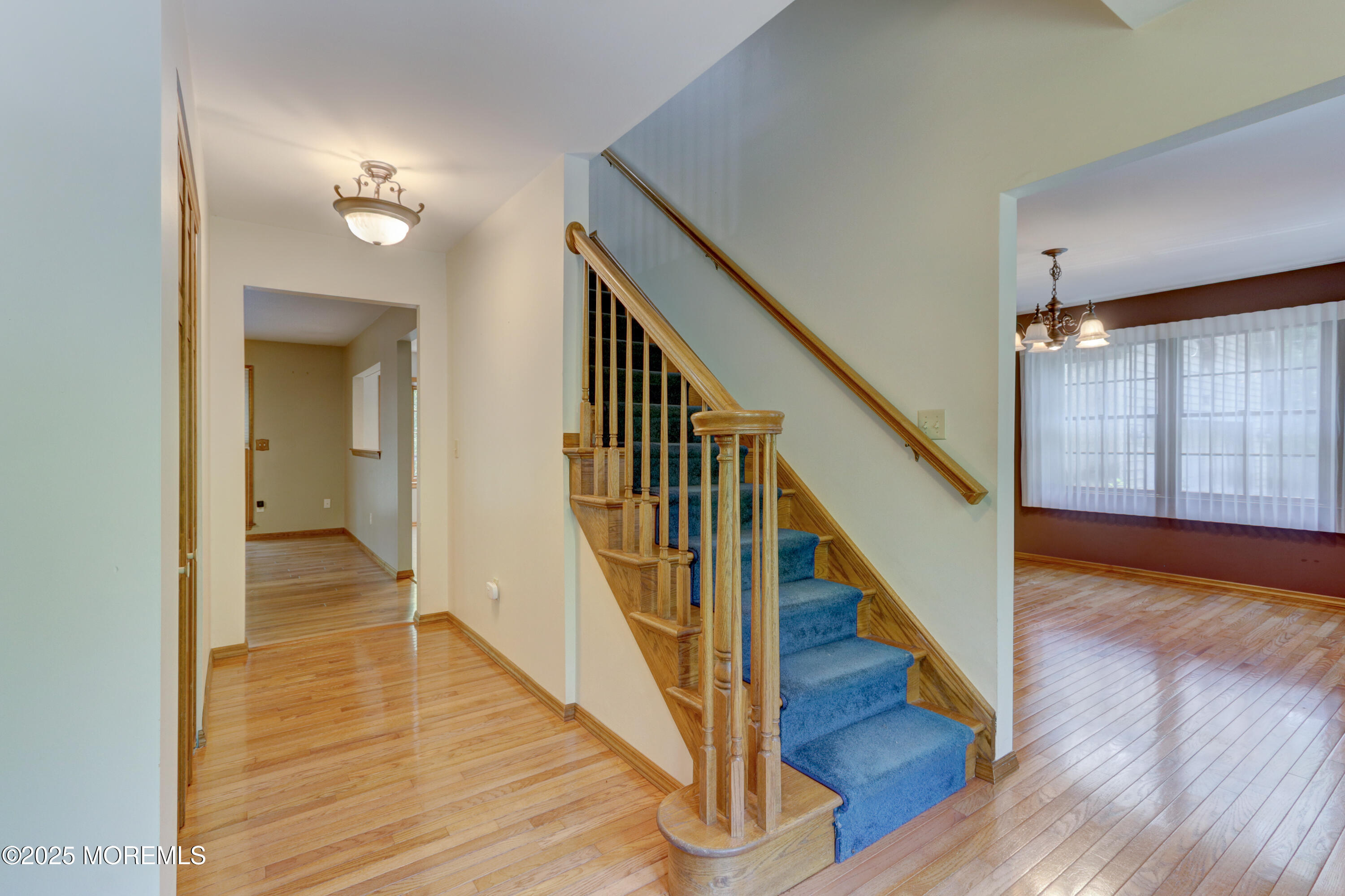 143 Siloam Road Freehold, NJ 07728 - Photo 4 of 55 a view of entryway and hall with wooden floor