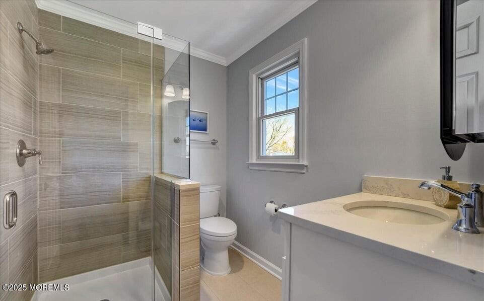 84 Forest Street West Long Branch, NJ 07764 - Photo 12 of 19 a bathroom with a sink toilet and shower