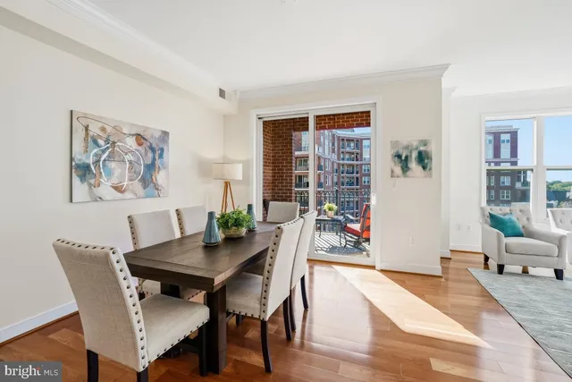a view of a balcony with chairs
