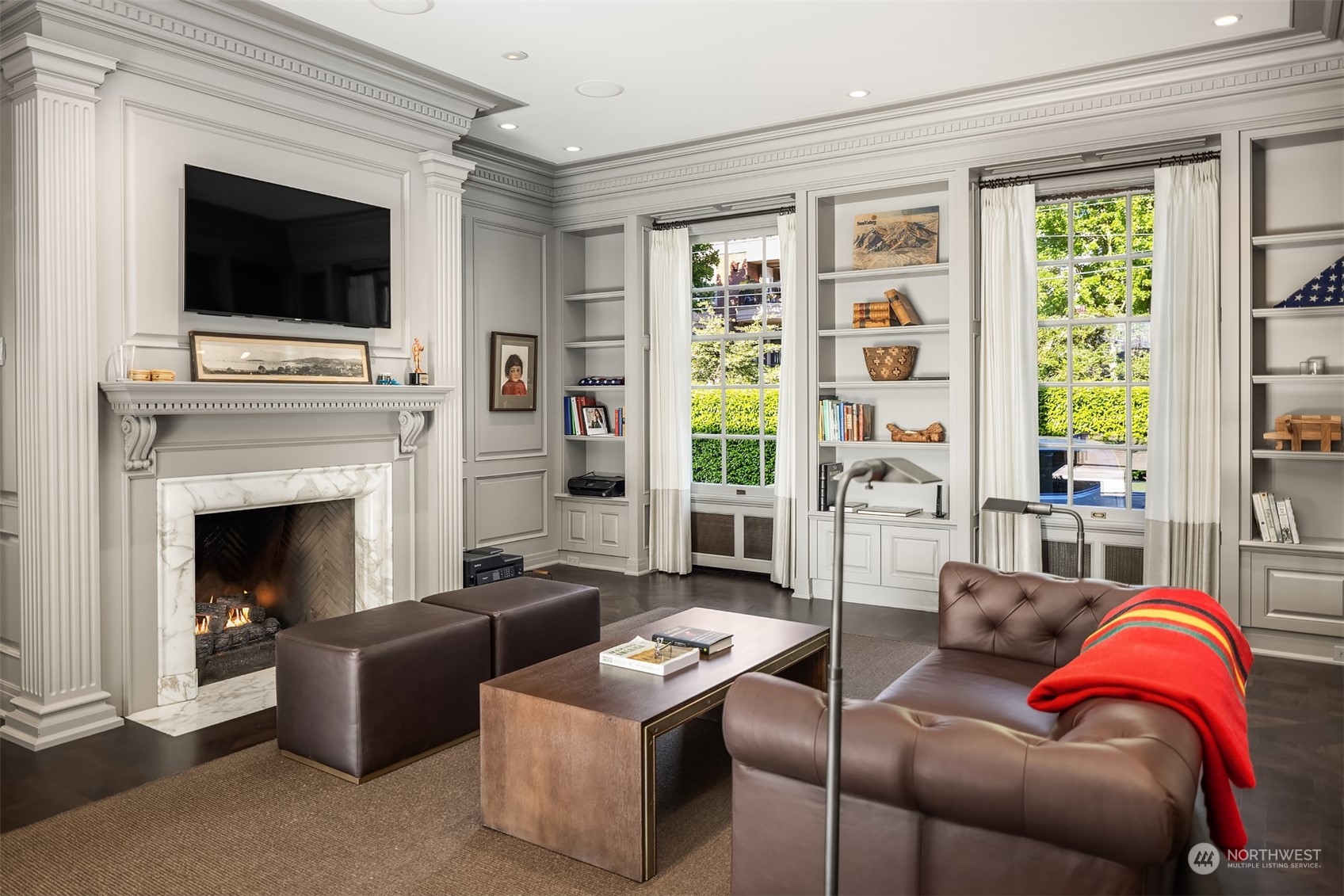 Undisclosed Address Seattle, WA 98102 - Photo 11 of 25 a living room with furniture and a flat screen tv