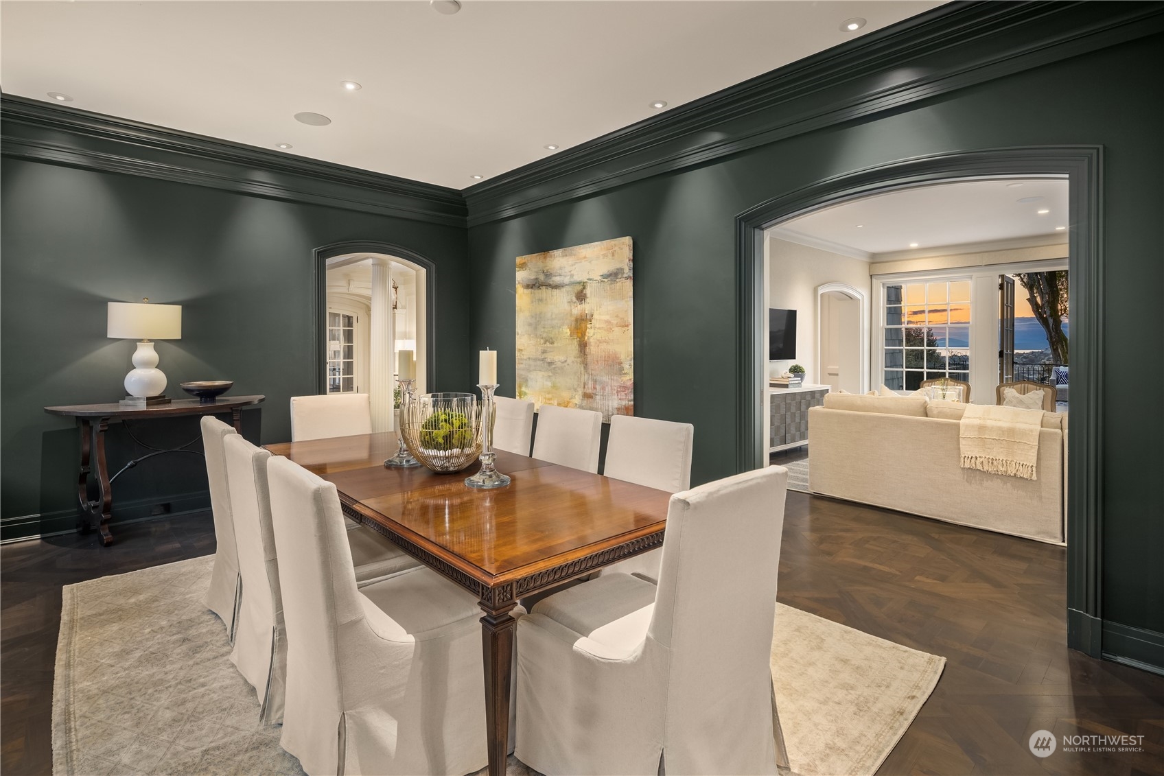 Undisclosed Address Seattle, WA 98102 - Photo 10 of 25 a view of a dining room with furniture and wooden floor