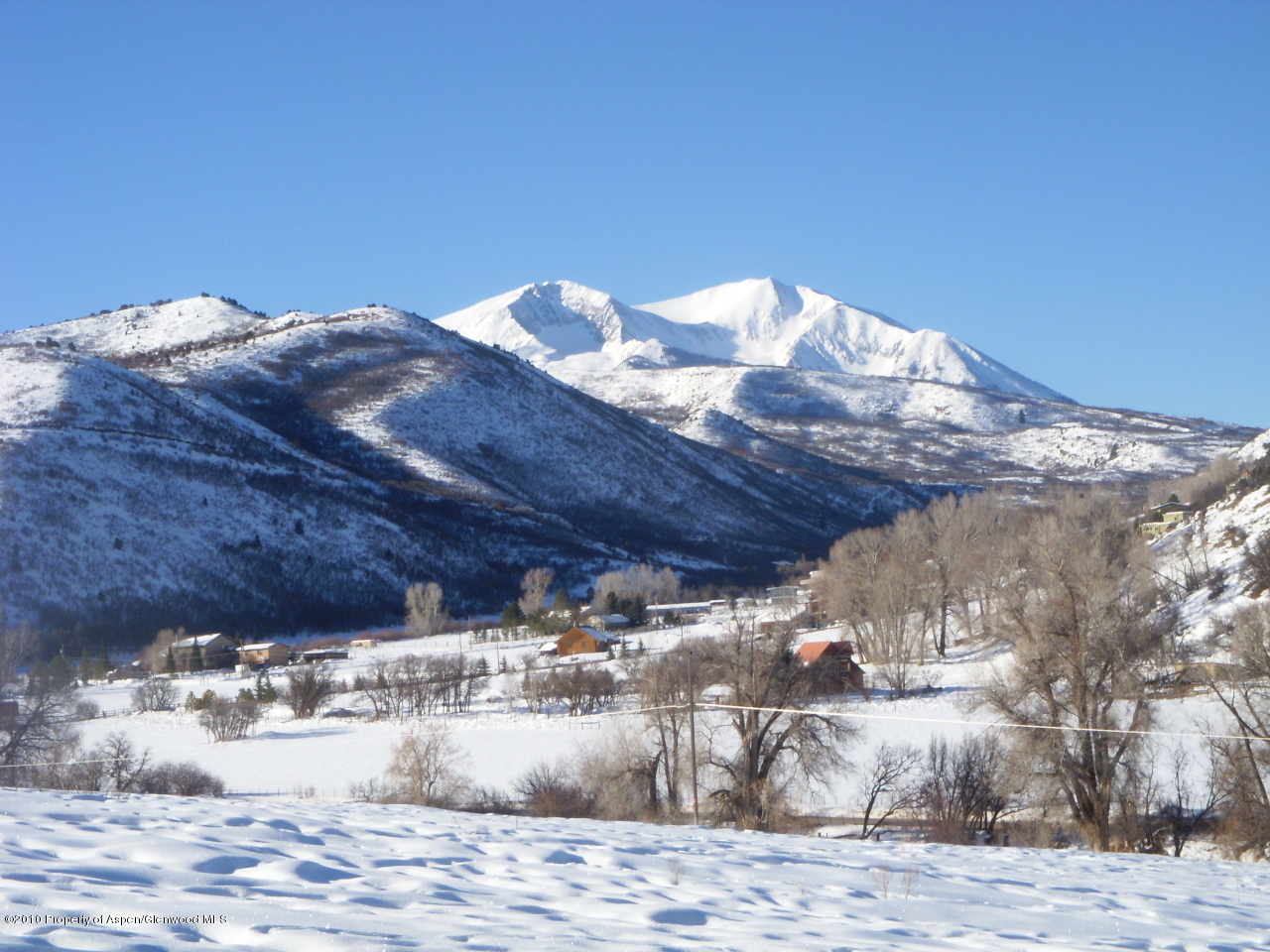 Tbd West Sopris Creek Road Basalt, CO 81621 - Photo 3 of 4 Winter Views