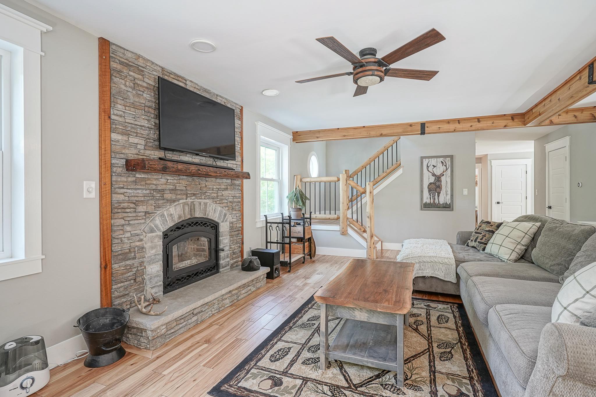 667 Buck Road Pittsgrove, NJ 08318 - Photo 9 of 45 wood burning fireplace
