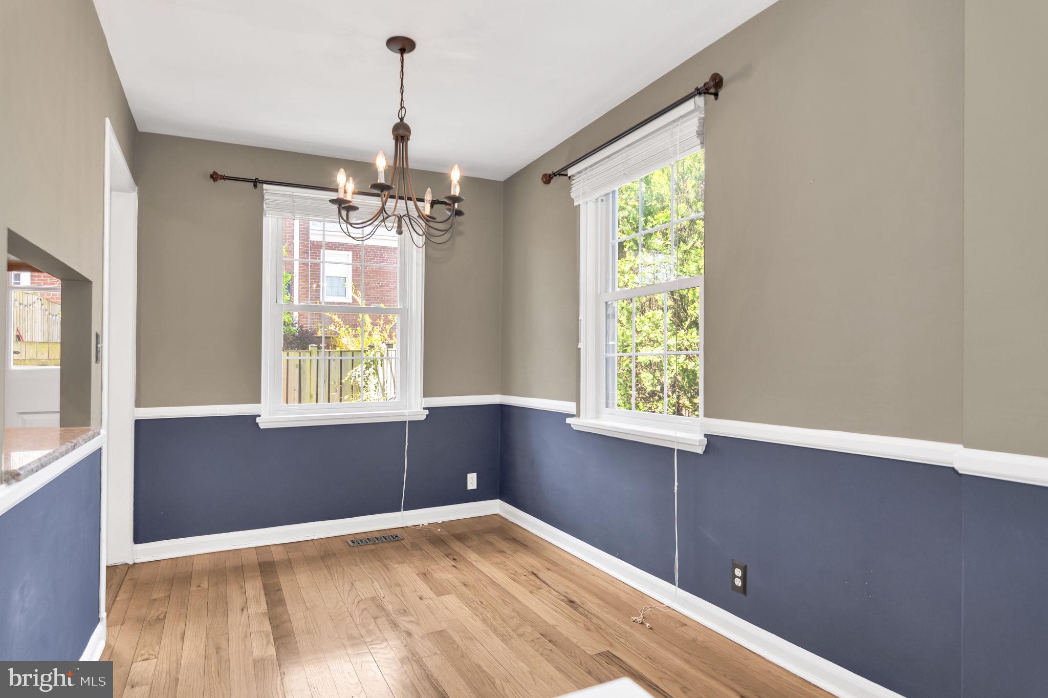 4237 32nd Road South Arlington, VA 22206 - Photo 11 of 49 wooden floor in an empty room with a window