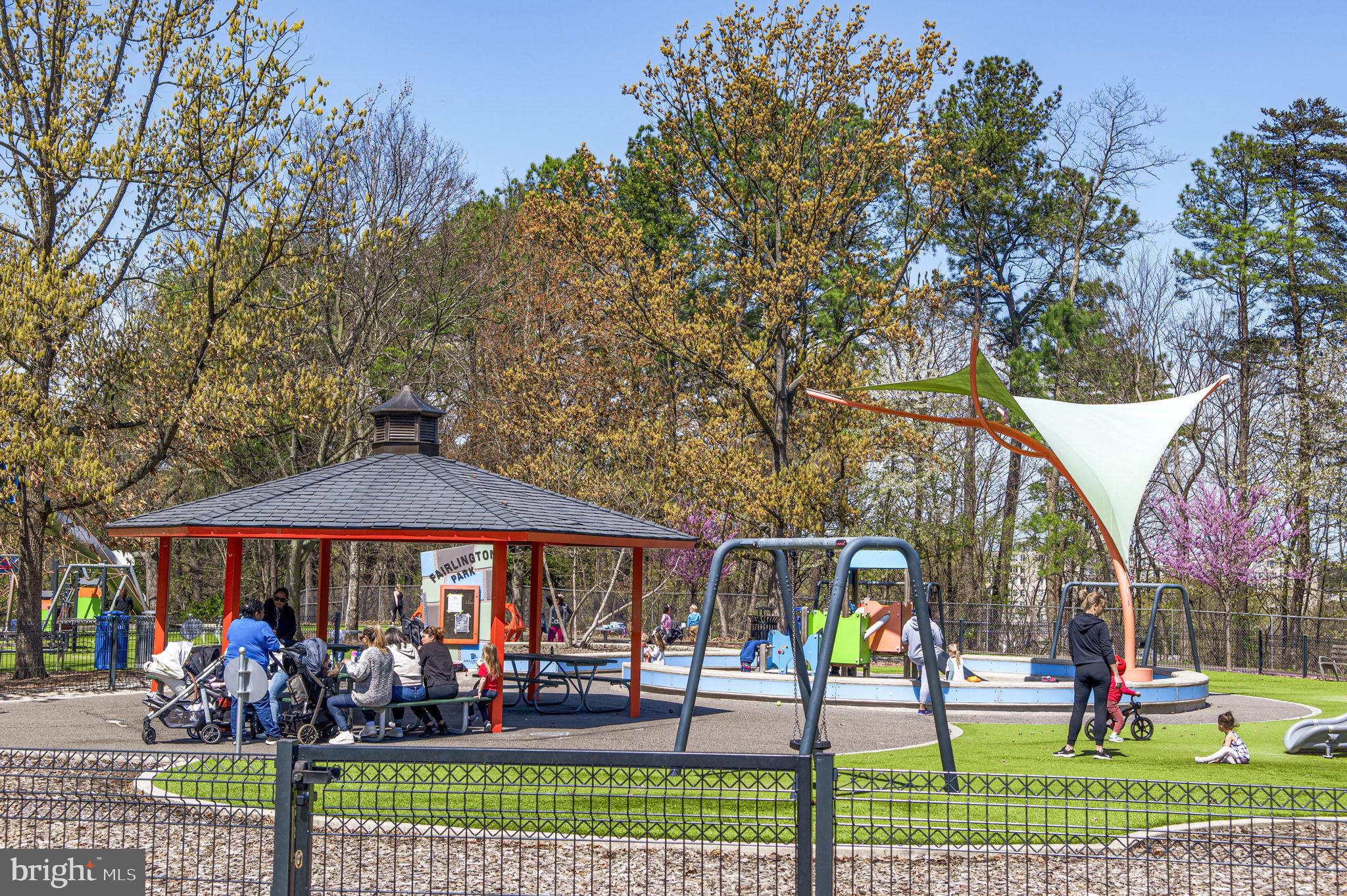 4237 32nd Road South Arlington, VA 22206 - Photo 48 of 49 a front view of a building with garden