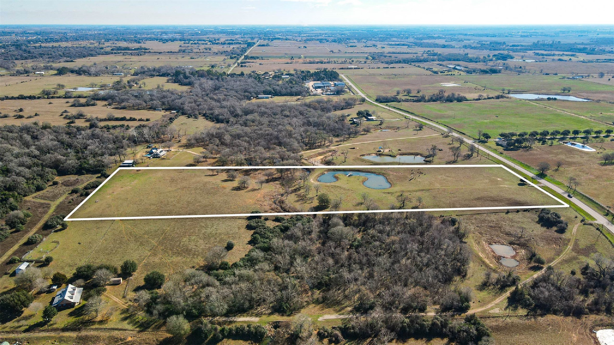 38604 Farm To Market 3346 Hempstead, TX 77445 - Photo 5 of 7 an aerial view of a house