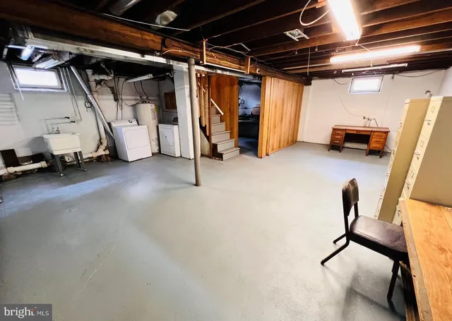 a view of room with gym equipment