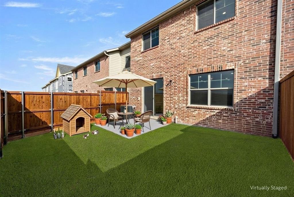 4611 Hawks Trail Oak Point, TX 75068 - Photo 37 of 40 4611 Hawks TRail backyard vs Lotus