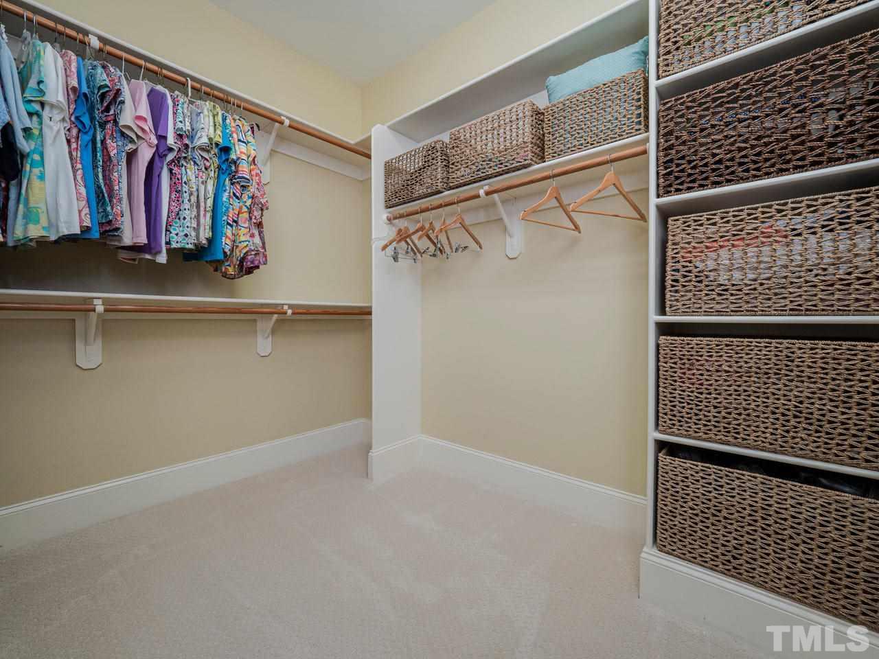 1217 Colonial Club Road Wake Forest, NC 27587 - Photo 15 of 30 Space and Shelves galore to put all your clothes, golf shoes and equipment.