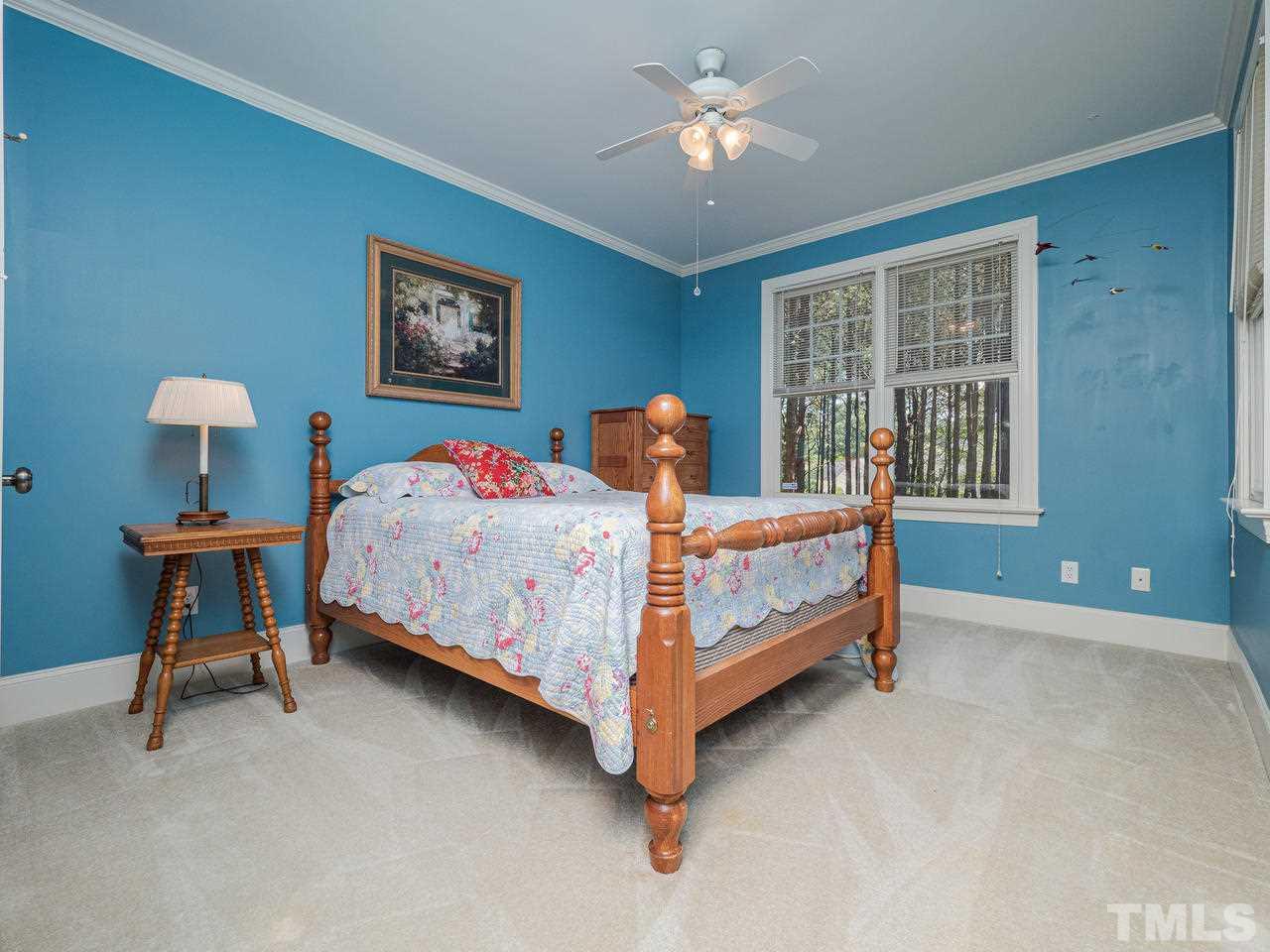 1217 Colonial Club Road Wake Forest, NC 27587 - Photo 19 of 30 This 3rd bedroom overlooks the backyard and you know what else at this point!!