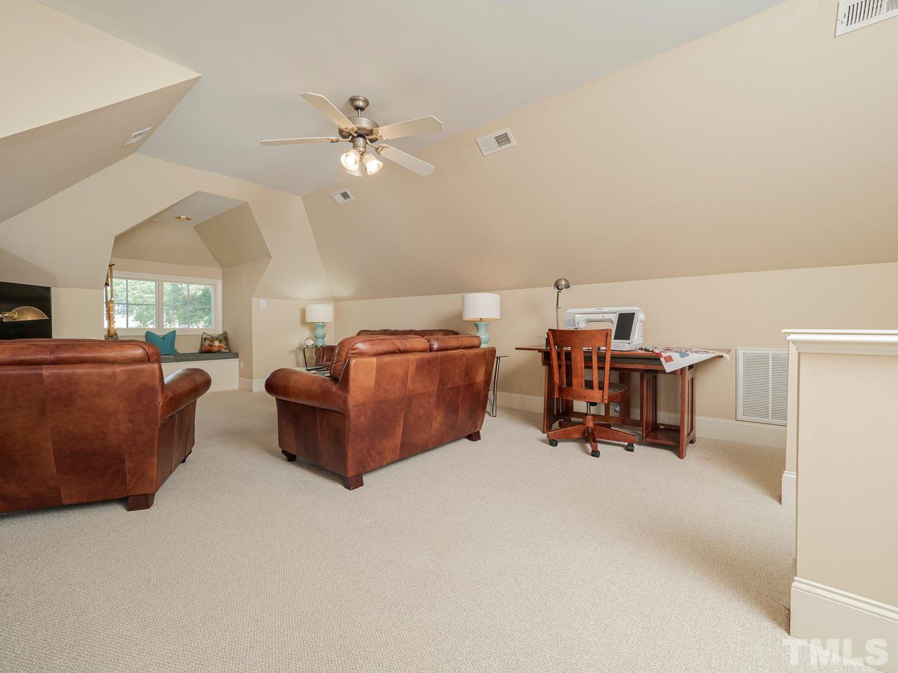 1217 Colonial Club Road Wake Forest, NC 27587 - Photo 21 of 30 This large bonus room has multipurpose use! Theatre room, or game room. Sewing and crafts. Homeschool and office. A private area to relax! Your choice.